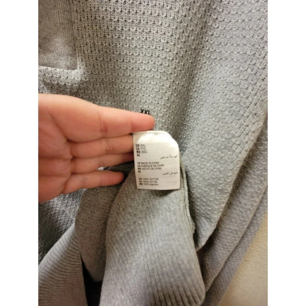 NWT Mens Tasso Elba Knit Pullover 100% Supima Cotton SZ XXL